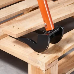VEVOR Pallet Buster Tool, 44 Inch Carbon Steel Handle Wrecking Pry Bar, 2000 lbs Weight Capacity, Heavy Duty Deck Board Removal Tool, Breaker Bar for Flooring, Framing, Roofing, Trim, Drywall