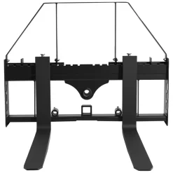 VEVOR Pallet Fork Frame Attachment with 48-inch Skid Steer Pallet Forks 4000 lbs