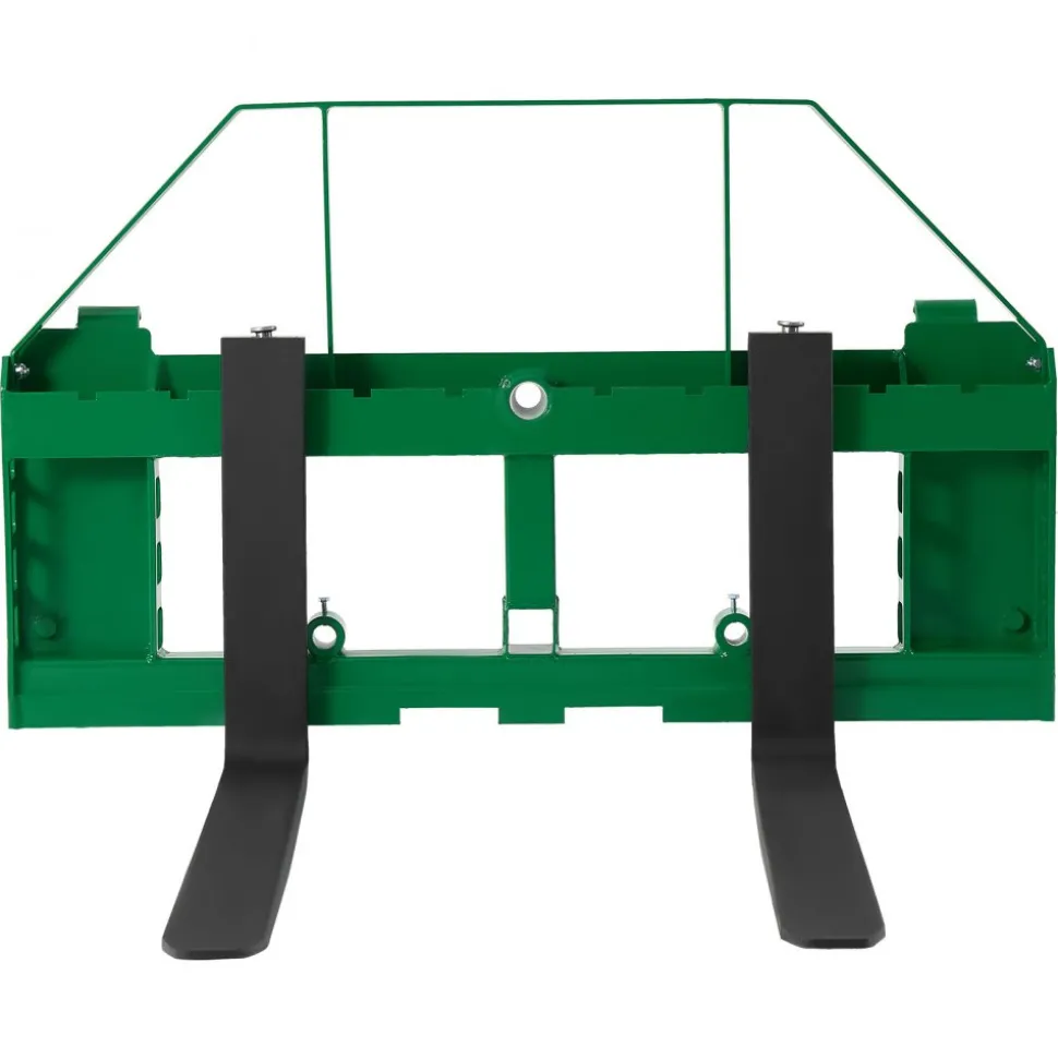 VEVOR Pallet Fork Frame Attachment with 36-inch Skid Steer Forks for JD Tractors