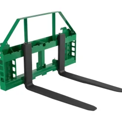 VEVOR Pallet Fork Frame Attachment with 36-inch Skid Steer Forks for JD Tractors