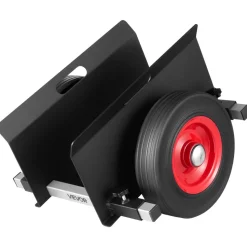 VEVOR Panel Dolly, 1000 lbs Load Capacity, Drywall Mover with 10 Inch Rubber Wheels Fits Different Terrain, Adjustable Clamp Panel Cart for Steel Panels, Mattress, Doors and Drywall Sheet, Black