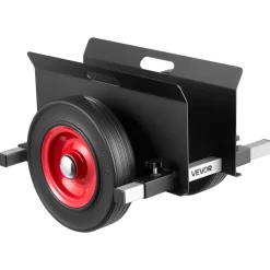 VEVOR Panel Dolly, 1000 lbs Load Capacity, Drywall Mover with 10 Inch Rubber Wheels Fits Different Terrain, Adjustable Clamp Panel Cart for Steel Panels, Mattress, Doors and Drywall Sheet, Black