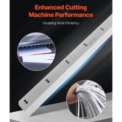 VEVOR Paper Cutter Blade, Heavy Duty Steel Blade Replacement Suitable for Professional Cutter H670TV7, Paper Trimmer Machine Spare Blade,800 x 76 x 10 mm