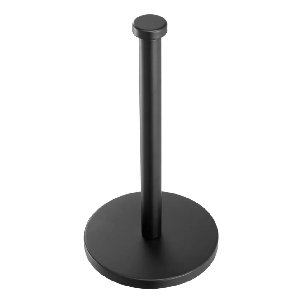 VEVOR Paper Towel Holder Countertop, Stainless Steel Kitchen Paper Towel Stand with Weighted Base and Suction Cups, Non-slip Countertop Kitchen Paper Roll Holders for Kitchen Bathroom