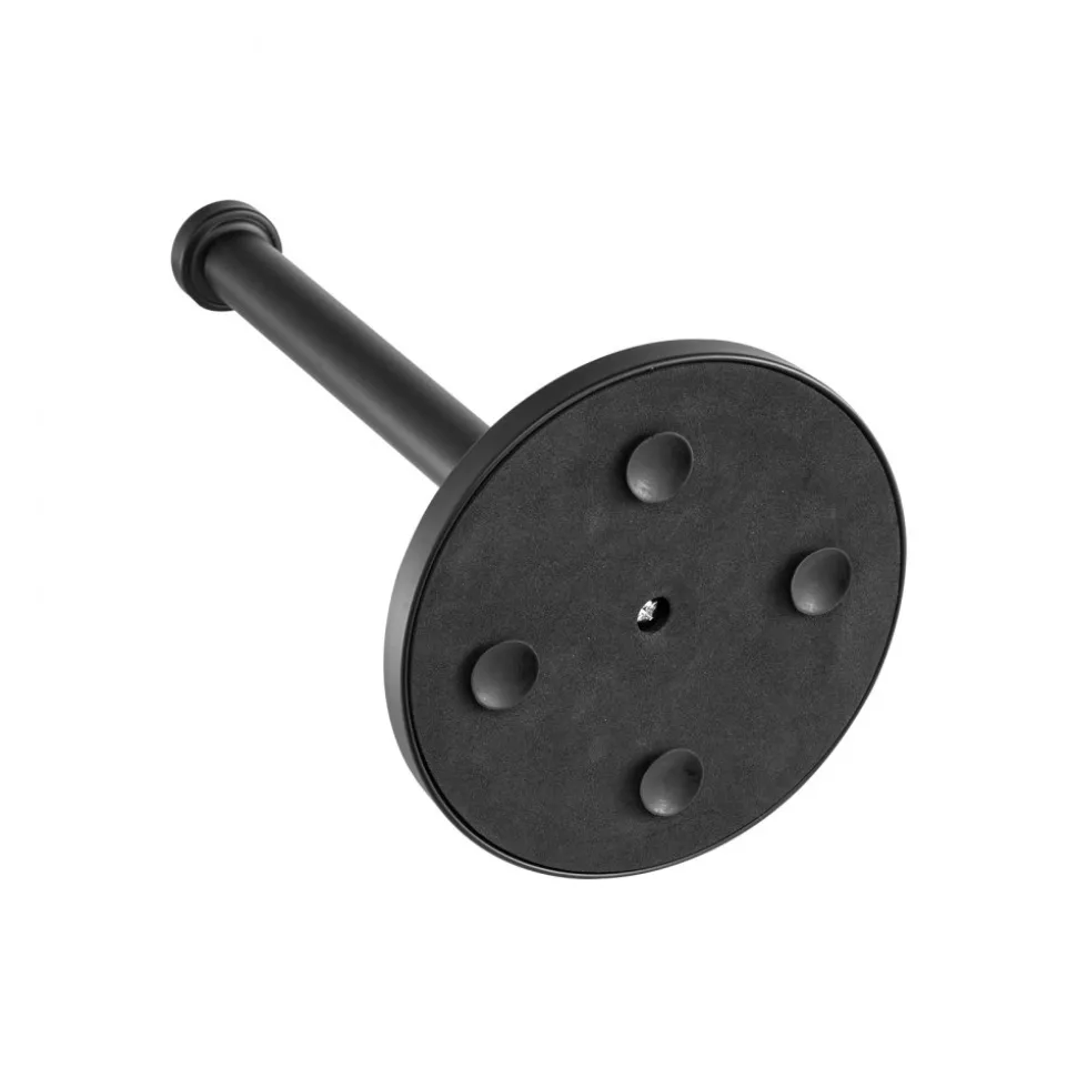 VEVOR Paper Towel Holder Countertop, Stainless Steel Kitchen Paper Towel Stand with Weighted Base and Suction Cups, Non-slip Countertop Kitchen Paper Roll Holders for Kitchen Bathroom