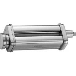 VEVOR Pasta Attachment for KitchenAid Stand Mixer, Stainless Steel Pasta Sheet Roller Attachment, Pasta Maker Machine Accessory with 8 Adjustable Thickness Knob, KitchenAid Pasta Attachment by VEVOR