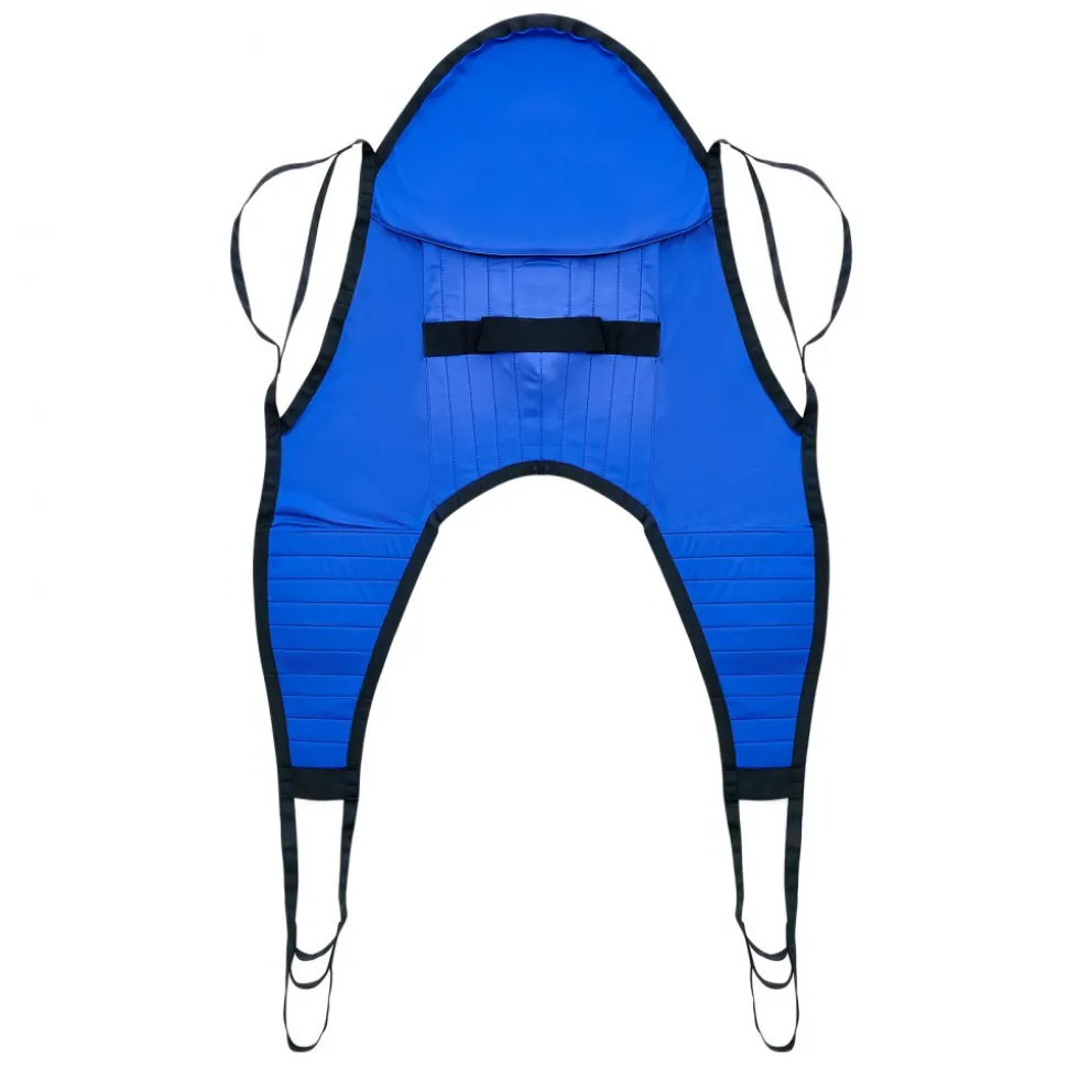 VEVOR Patient Lift U-Sling with Head Support- Medium Size, Divided Leg Transfer Sling for Bathing, Patient Lift Medical Sling for Elderly, Disabled, Bedridden, 600LBS