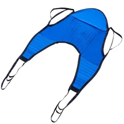 VEVOR Patient Lift U-Sling with Head Support- Medium Size, Divided Leg Transfer Sling for Bathing, Patient Lift Medical Sling for Elderly, Disabled, Bedridden, 600LBS