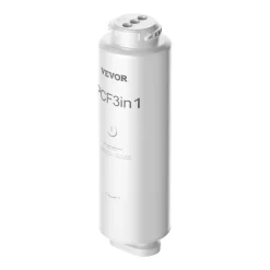 VEVOR PCF Replace Filter, 6-layer PCF Composite Water Filter Replacement, PCF Composite Filter, Reduces Chlorine & Odor, Compatible with Under Sink Water Filter System SS-001, SS-003 & SS-005
