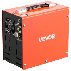 VEVOR PCP Air Compressor 4500PSI PCP Airgun Compressor & External Converter, Manual Stop 350W DC12V/AC120V Portable Paintball Tank Compressors for Air Rifle, Scuba Diving Bottle