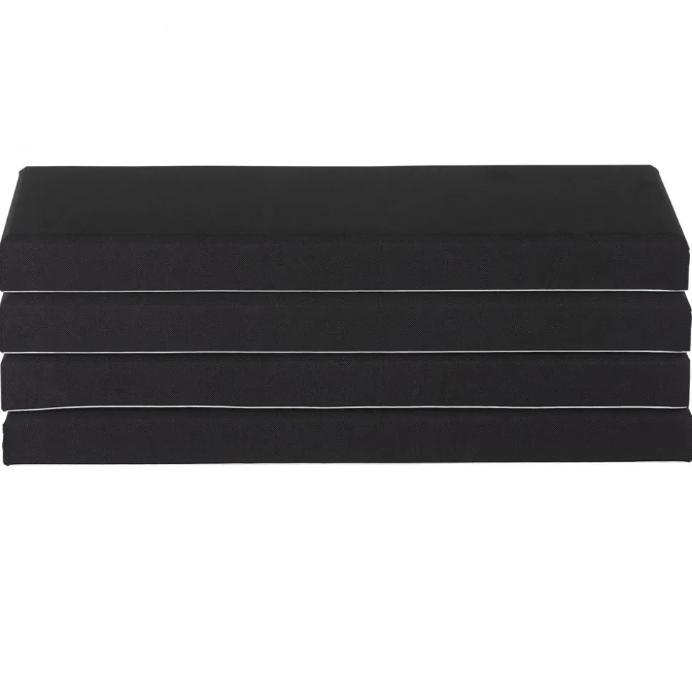 VEVOR 4 PCS Acoustic Panels, 2 inch Thick 23.6 x 11.8 inch Fiberglass Sound Absorbing Panels, Self-adhesive Soundproof Wall Boards, for Studios, Office, Home Theater,Meeting Room, Gray