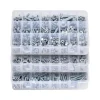 VEVOR 246 Pcs Bolts and Nuts Assortment Kit, Imperial Screws and Flat Washers, Stainless Steel 1/4-20,5/16-18,3/8-16, Spring Lock Washers for Furniture / Equipment /Vehicle Assembly with Case