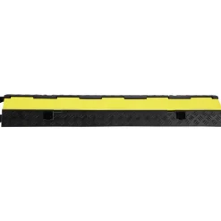 VEVOR 3 PCs Cable Protector Ramp 2 Channel 12000 lbs Load Wire Cable Cover Ramp