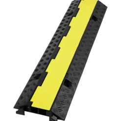 VEVOR 3 PCs Cable Protector Ramp 2 Channel 12000 lbs Load Wire Cable Cover Ramp
