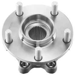 VEVOR 2PCS Front Wheel Bearing & Hub Assembly Fit for Jeep Wrangler 2010 Islander 2016 Rubicon Sahara 75th Anniversary Sport Utility OEM 513272, 5 Lugs with ABS Sensor, Wheel Bearing Hub Assembly Set