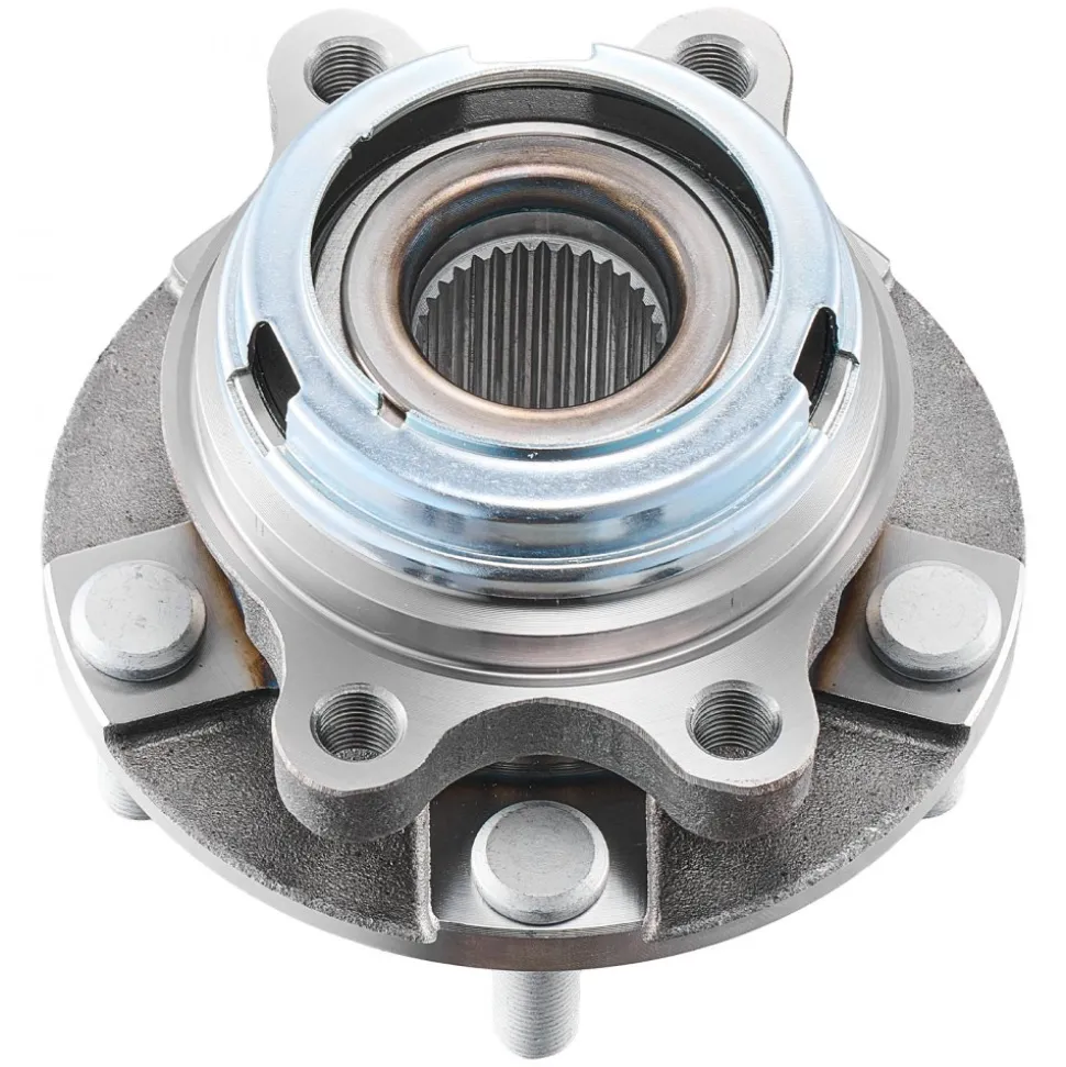 VEVOR 2PCS Front Wheel Bearing & Hub Assembly Fit for Jeep Wrangler 2010 Islander 2016 Rubicon Sahara 75th Anniversary Sport Utility OEM 513272, 5 Lugs with ABS Sensor, Wheel Bearing Hub Assembly Set