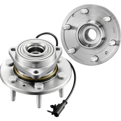 VEVOR 2PCS Front Wheel Bearing & Hub Assembly Fit for 2020 Cadillac Escalade Base Platinum Premium Luxury Sport Utility Chevy Suburban LS LT OEM 515160, Wheel Bearing Hub Assembly Set with ABS Sensor