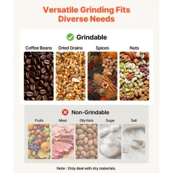 VEVOR 2PCS Grinding Sheets for Electric Grain Mill Grinder, Cast Iron Dry Grinding Discs, Replacement Grinding Plates Compatible with VEVOR GM-001, GM-002, GM-003 Corn Spice Mill Grinder