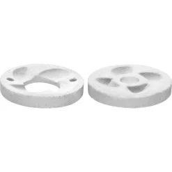 VEVOR 2PCS Grinding Sheets for Electric Grain Mill Grinder, Marble Dry & Wet Grinding Discs, Replacement Grinding Plates Compatible with VEVOR GM-002 Corn Spice Mill Grinder
