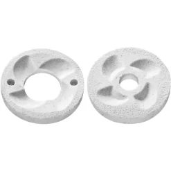 VEVOR 2PCS Grinding Sheets for Electric Grain Mill Grinder, Marble Dry & Wet Grinding Discs, Replacement Grinding Plates Compatible with VEVOR GM-002 Corn Spice Mill Grinder