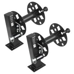 VEVOR 2PCS Heavy Duty Welding Cable Reels, Welding Cable Lead Reels for 150FT 1/0 & 125FT 2/0 Cable, Powder-Coated Steel Reel with Locking Pin for Service Trucks, Fleet Maintenance, Jobsites