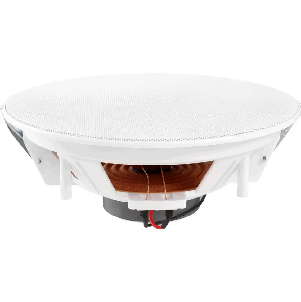 VEVOR 4 PCs 8 Inch in Ceiling Speakers, 100-Watts, Flush Mount Ceiling & in-Wall Speakers System with 8ΩImpedance 89dB Sensitivity, for Home Kitchen Living Room Bedroom or Covered Outdoor Porches