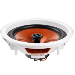 VEVOR 4 PCs 8 Inch in Ceiling Speakers, 100-Watts, Flush Mount Ceiling & in-Wall Speakers System with 8ΩImpedance 89dB Sensitivity, for Home Kitchen Living Room Bedroom or Covered Outdoor Porches