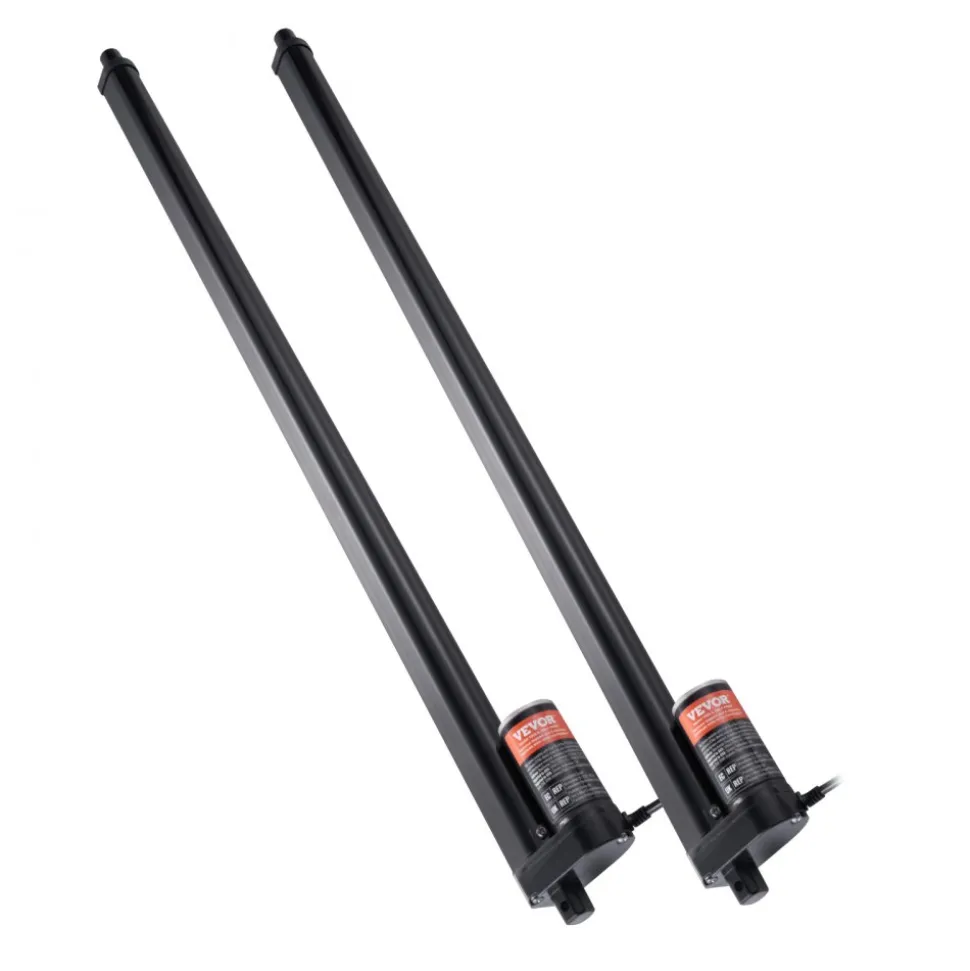 VEVOR 2PCS Linear Actuator Kit, 30 Inch High Speed 0.35"/s Linear Motion Actuator 12V, 220lbs/1000N Linear Actuator for TV/Table/Sofa Lifting, IP54 Protection - Wireless Remote Control Included