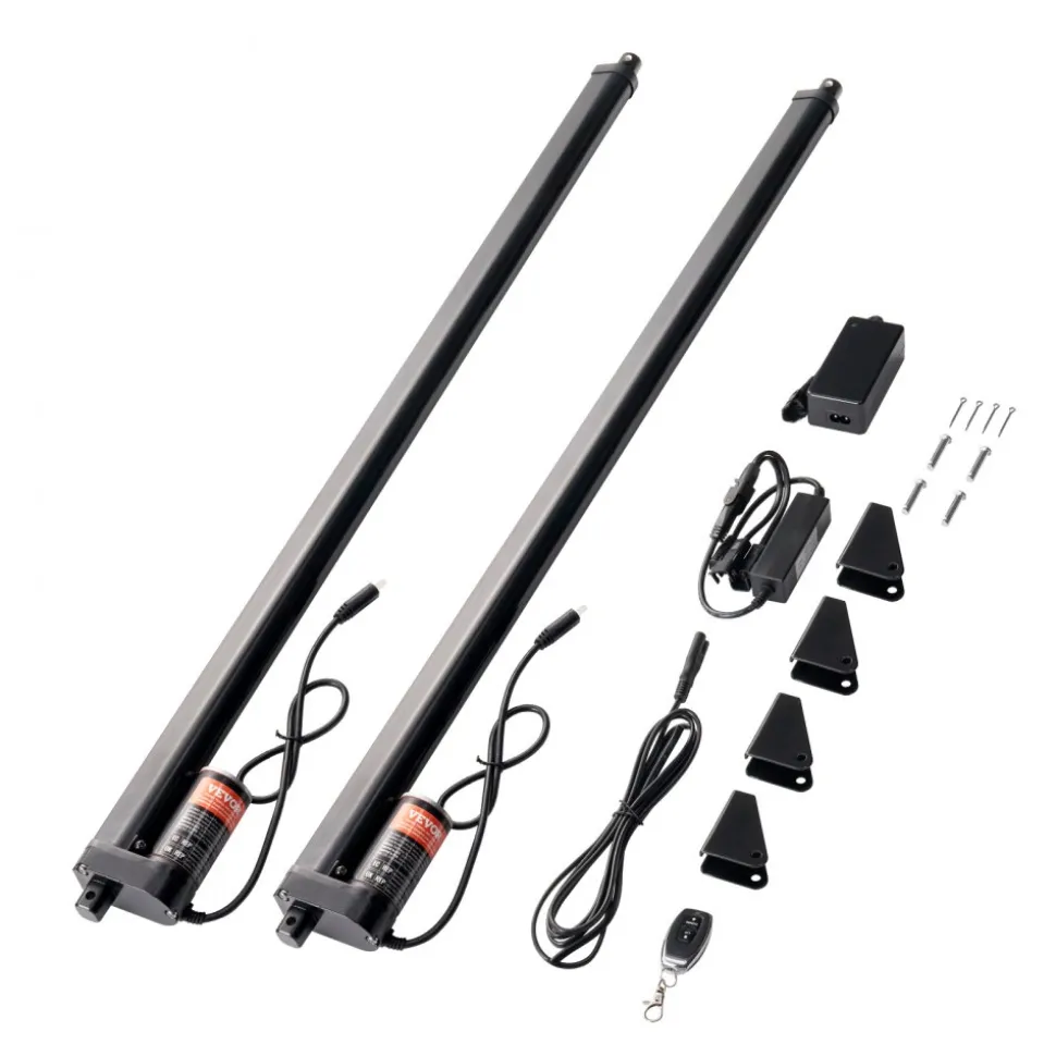 VEVOR 2PCS Linear Actuator Kit, 30 Inch High Speed 0.35"/s Linear Motion Actuator 12V, 220lbs/1000N Linear Actuator for TV/Table/Sofa Lifting, IP54 Protection - Wireless Remote Control Included