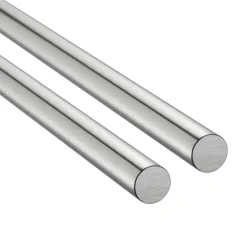 VEVOR 2PCS Linear Motion Rod, 25 mm x 1000 mm (0.98 x 39.4 in), SFC25 Carbon Steel Linear Rod Shaft, Anti Rust and High Precision, High Hardness Shaft, for Cutting Grinding Milling Drilling Machine
