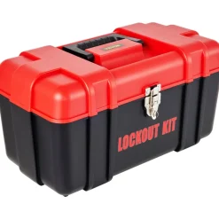 VEVOR 42 PCS Lockout Tagout Kits, Electrical Safety Loto Kit Includes Padlocks, 5 Kinds of Lockouts, Hasps, Tags & Ties, Box, Lockout Safety Tools for Electrical Risk Removal in Industrial, Machinery