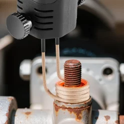 VEVOR 10PCS Magnetic Induction Heater Coil, Induction Heating Coil Accessories Kit with Flexibility and Long Lifespan, for Removing Rusty Bolts and Nuts, 8 Coils + 1 U-Shaped + 1 Free Forming