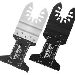 VEVOR 30PCS Multi Tool Blades Kits, Universal Quick Release Oscillating Saw Blades, 8 Types Wood Metal Plastic Oscillating Tool Blades, Fit Dewalt Bosch Milwaukee Hitachi Chicago Craftsman
