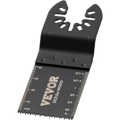 VEVOR 100PCS Oscillating Saw Blades, Quick Release Multitool Blades Kit, HCS Tool Blades for Wood Plastic, Compatible with Dewalt Dremel Fein Worx Bosch Makita Milwaukee