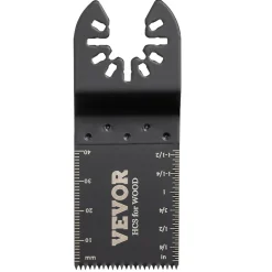 VEVOR 100PCS Oscillating Saw Blades, Quick Release Multitool Blades Kit, HCS Tool Blades for Wood Plastic, Compatible with Dewalt Dremel Fein Worx Bosch Makita Milwaukee