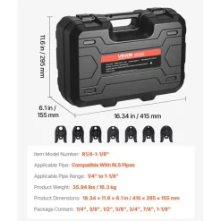 VEVOR 7PCS Pressing Jaws 1/4