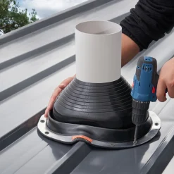 VEVOR 2 Pcs Roof Pipe Flashing Boots, Fit Pipe OD 6