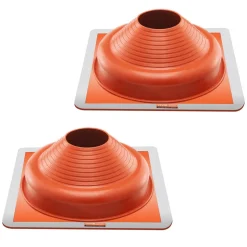 VEVOR 2Pcs Roof Pipe Flashing Boots, Fit Pipe OD 6-3/4