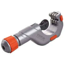 VEVOR 3PCS Tubing Cutter Set - Heavy Duty Pipe Cutter 3/16"-2"OD, Mini Tube Cutter 1/8"-7/8" & Deburring Tool, Professional Ultimate Pipe Cutter Set for Stainless Steel, Copper, Aluminum, Plastic Pipe