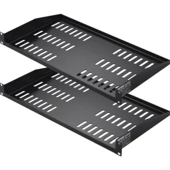 VEVOR 2PCS 1U Server Rack Shelf, 10