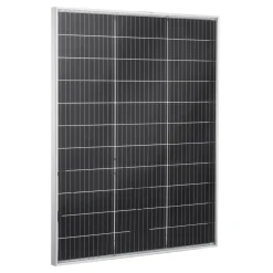 VEVOR 2PCS 100W Bifacial Solar Panels, 23% High-Efficiency N-Type Monocrystalline PV Module with MC4 Output & Aluminum Frame, IP67 Waterproof Solar Panel for Car Boat RV Flat Rooftop Off-Grid