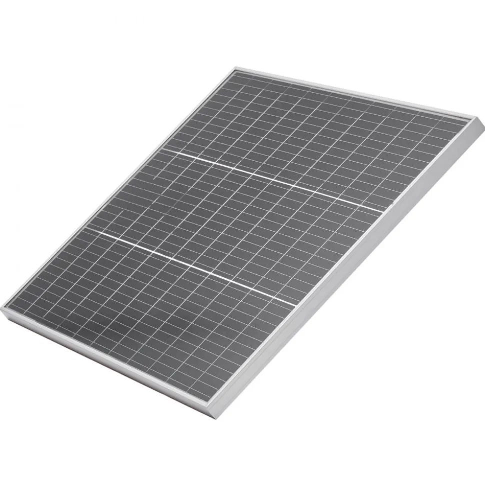 VEVOR 2PCS 100W Bifacial Solar Panels, 23% High-Efficiency N-Type Monocrystalline PV Module with MC4 Output & Aluminum Frame, IP67 Waterproof Solar Panel for Car Boat RV Flat Rooftop Off-Grid