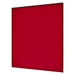 VEVOR 2PCS Welding Curtains, 6 x 8FT Welding Screen Curtain, Flame-Resistant Vinyl Safety Protective Screen with 6-Level UV Protection & Hanging Holes, Portable for Workshop/Industrial Use, Red