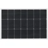 VEVOR 2PCS 100W Monocrystalline Solar Panels, 23% High-Efficiency Mono PV Module with Stable MC4 Output & Aluminum Frame, IP65 Waterproof Solar Panel for Car Boat RV Flat Rooftop Off-Grid Applications