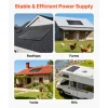 VEVOR 2PCS 400W Monocrystalline Solar Panels, 23% High-Efficiency Mono PV Module with Stable MC4 Output & Aluminum Frame, IP65 Waterproof Solar Panel for Car Boat RV Flat Rooftop Off-Grid Applications