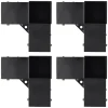 VEVOR Pergola Bracket Kit 4''x4''(Inner Size 3.6x3.6), 4pcs 3-Way Heavy Duty Corner Bracket Woodworks DIY Post Base Kit, Easy Installation Wooden Beams for Gazebos, Patio Pergolas, Log Cabin Outdoor