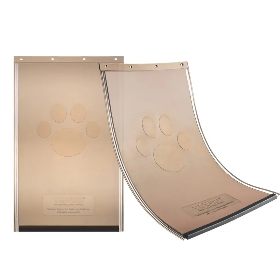 VEVOR Pet Door Replacement Flap, Compatible with VEVOR Flap Pet Doors, Measures 8.25" x 12.25" Longer Lasting, Weather-proof, Thickened PVC Dog Door Replacement Flap with Long Magnetic Strip (Medium)