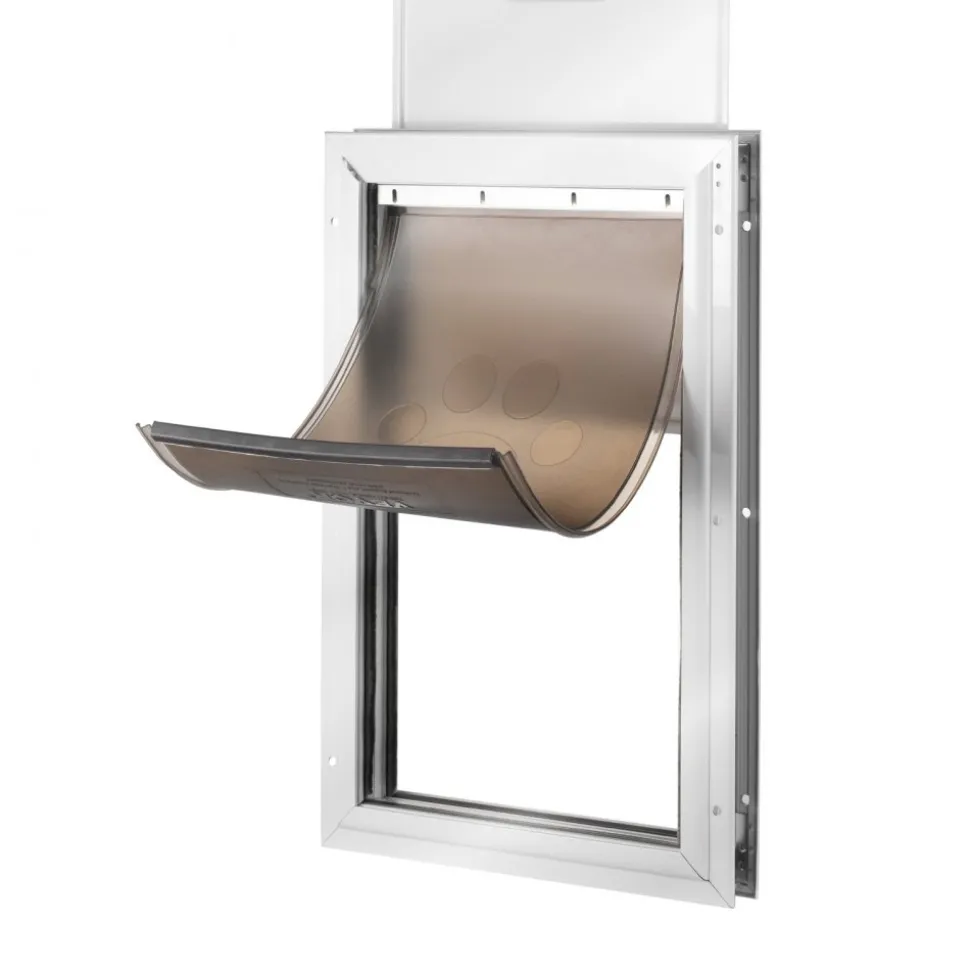 VEVOR Pet Door Replacement Flap, Compatible with VEVOR Flap Pet Doors, Measures 10.25" x 16.25" Longer Lasting, Weather-proof, Thickened PVC Dog Door Replacement Flap with Long Magnetic Strip (Large)