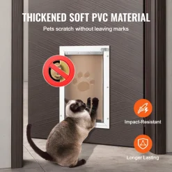 VEVOR Pet Door Replacement Flap, Compatible with VEVOR Flap Pet Doors, Measures 10.25