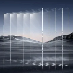 VEVOR PET/Plexiglass Sheets, 5-Pack Plastic Sheet, 24 x 36 Inch 0.04 Inch Thick Transparent Clear Flexible Plastic Panels for Craft, Replacement Picture Frame Glass, DIY Display Project, Easy to Cut